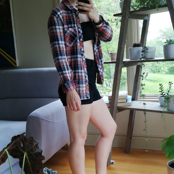 White Crow Plaid Shirt - Picture 2 of 10